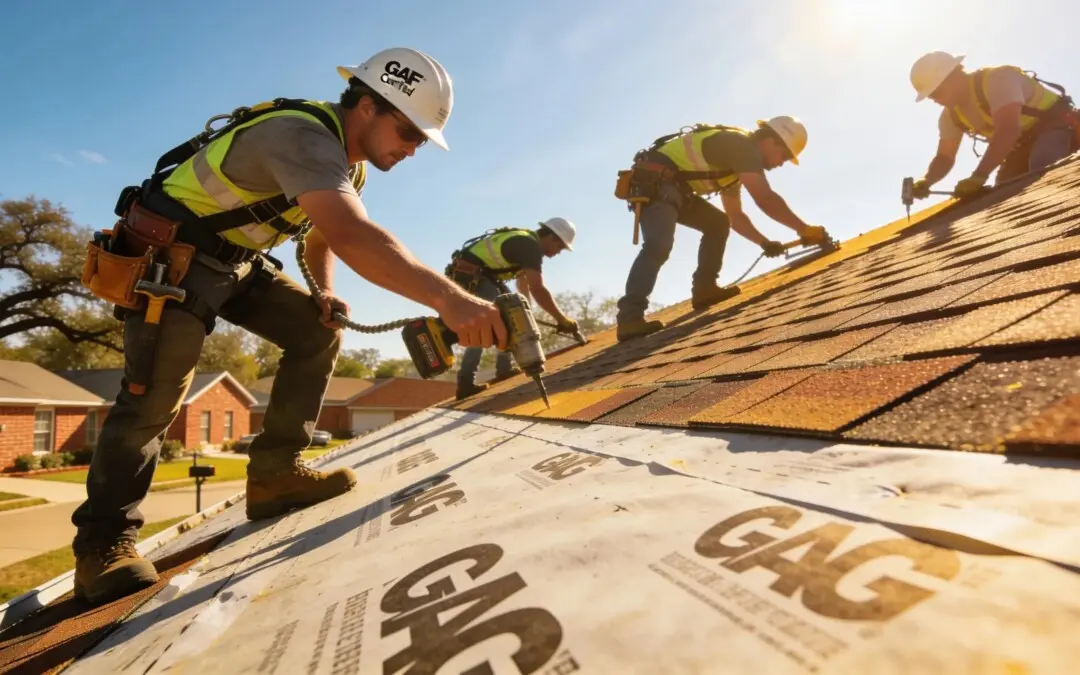 GAF Certified Roofers vs. Standard Contractors in Houston