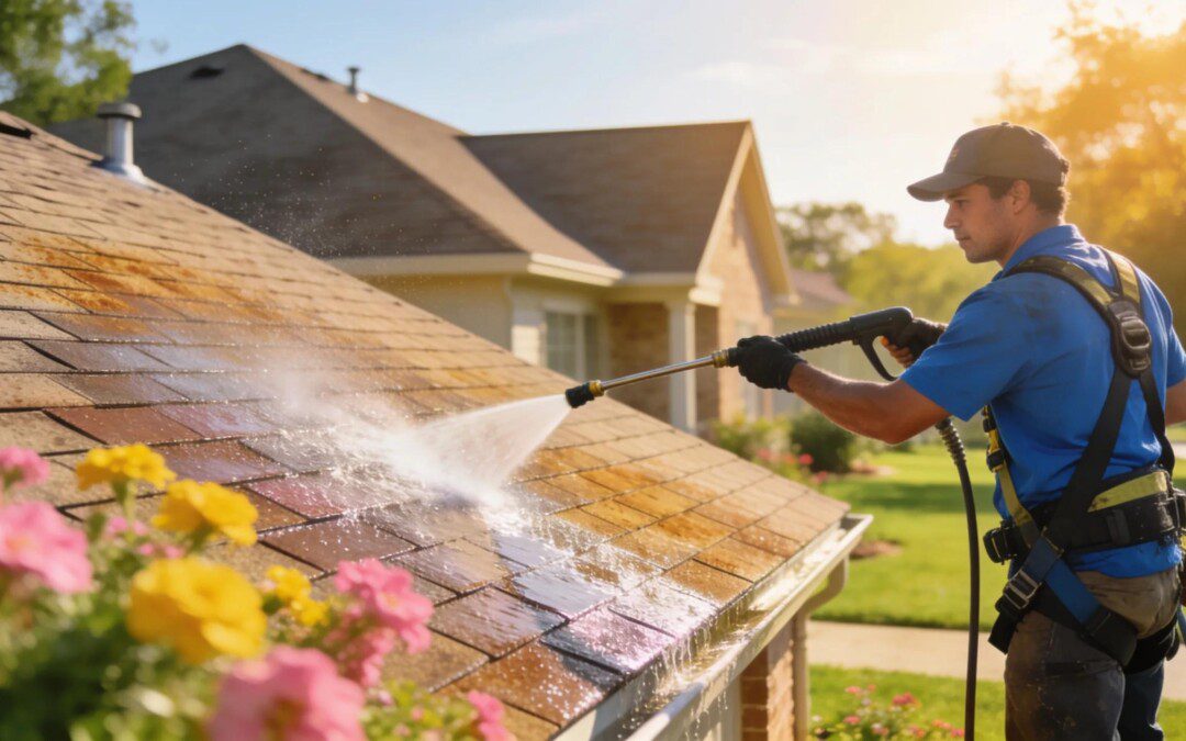 Roof Cleaning Services for Houston Homes