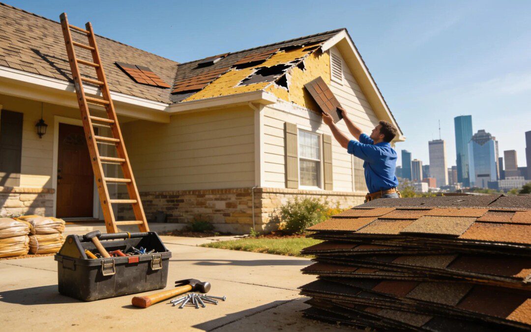 Missing Shingle Repair & Shingle Matching