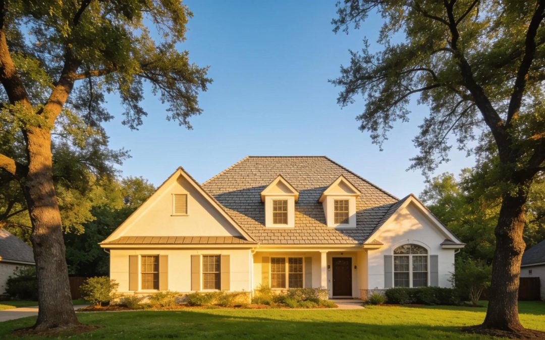 Houston home with new roofing and comprehensive warranty coverage
